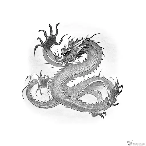 The Quote 'Win Or Learn' Written In The Shape Of A Dragon