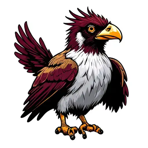 Virginia Tech Hokie Bird Feet