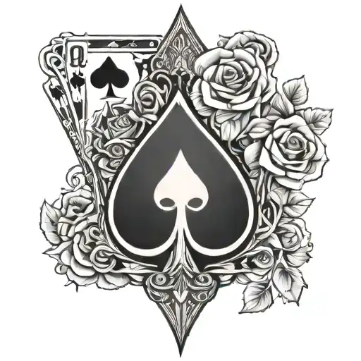 Queen Of Spades Rose