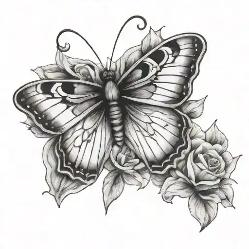 A Butterfly For My Friend That Died Her Name Was Maddie