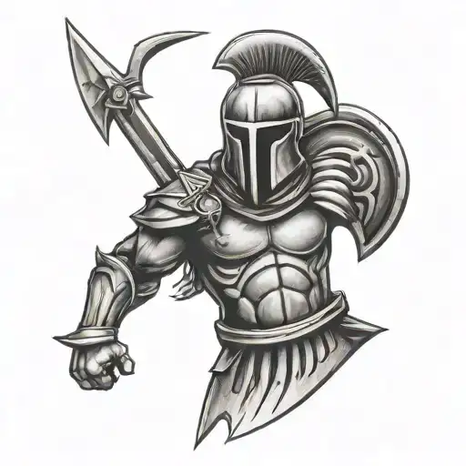 Spartans Warrior Small Symbol