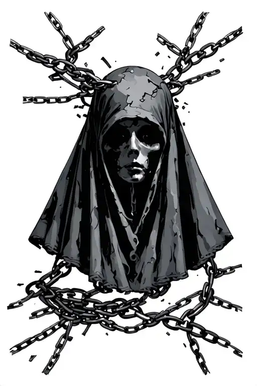 Torn Veil With Broken Chains