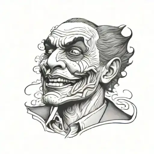 Half Face Joker Batman Half Face Obama