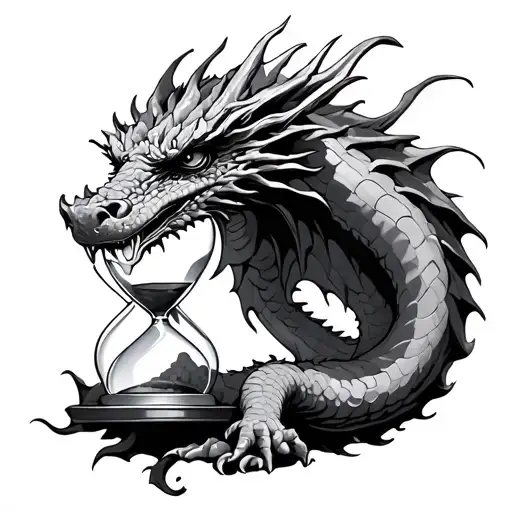 Dragon And Hourglass