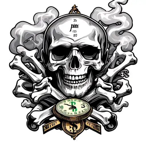 Money And Time With Smokes And Bones