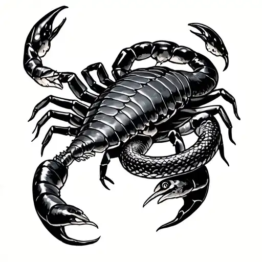 Scorpion And Rattlesnake