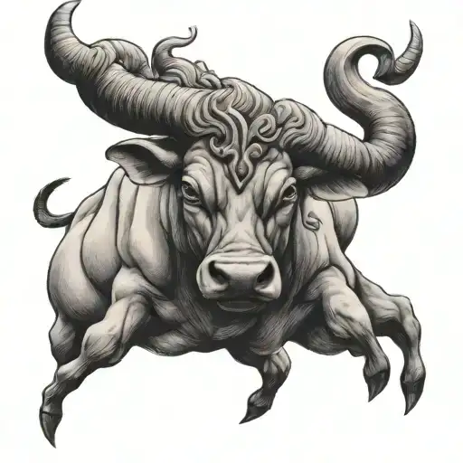 Lirba And Taurus Bull