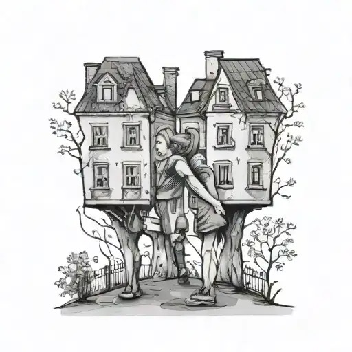 Polish Apartments With 2 Children Holding Hands