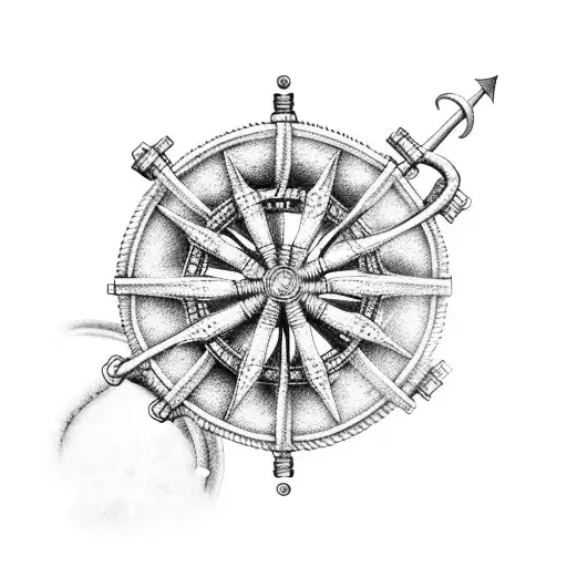 Nautical Arm Sleeve Board Walk Beach