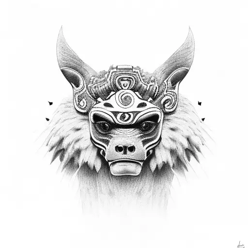 Totem Pole Animal Heads