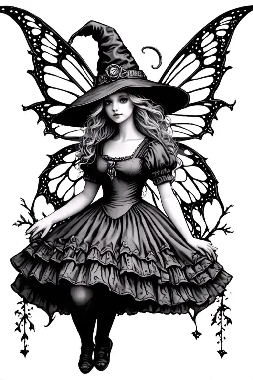 Alice In Wonderland Gothic Fairy Witch