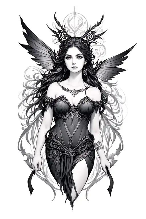 Artemis Bow Full Body