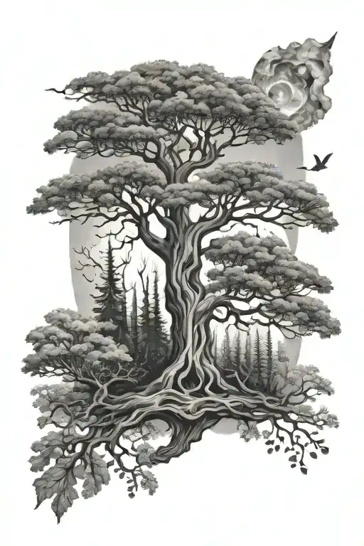 Astral Nature Like Trees