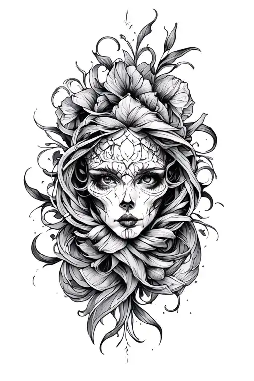 Draw Me A Black Ink Tattoo With Deep Interwoven Meaning