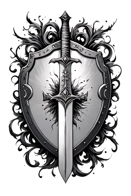 Goddess Sword And Shield