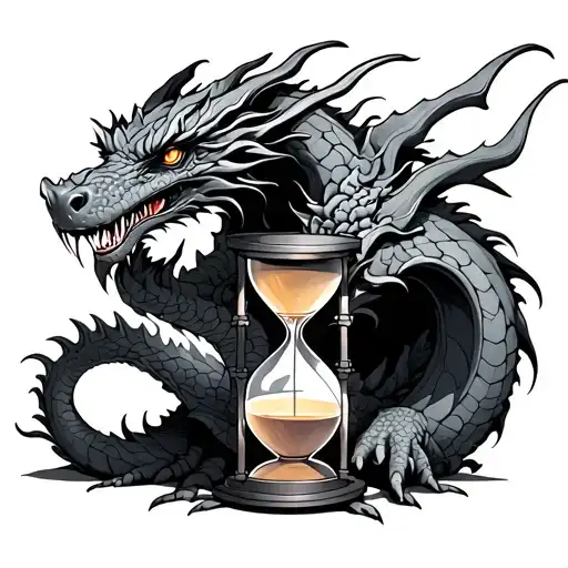Dragon And Hourglass