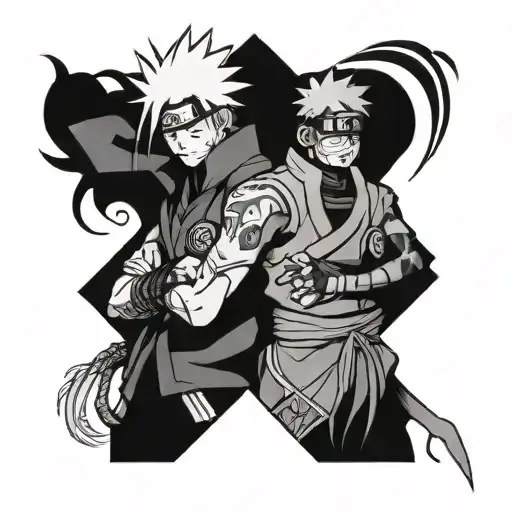 Arcane And Naruto Character