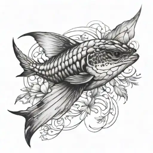 Swalow Tattoo In Realism