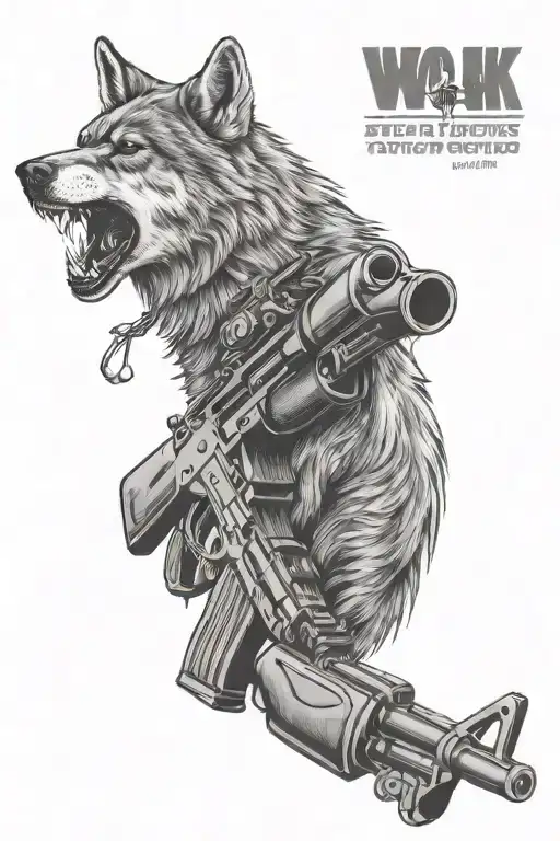 Car Ak47 Wolf