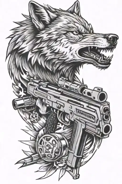 Car Gun Wolf