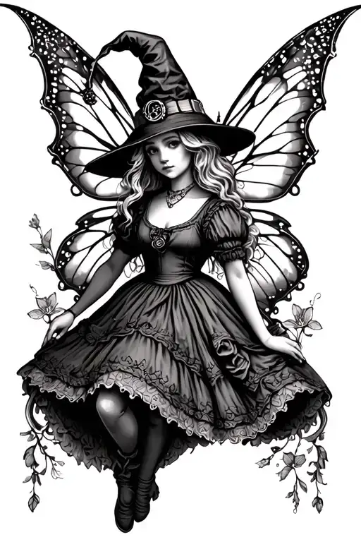 Alice In Wonderland Gothic Fairy Witch
