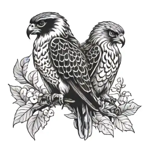 Falcon And Leo Combined