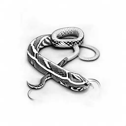 Irish Dagger With Snake Wrapped Around It