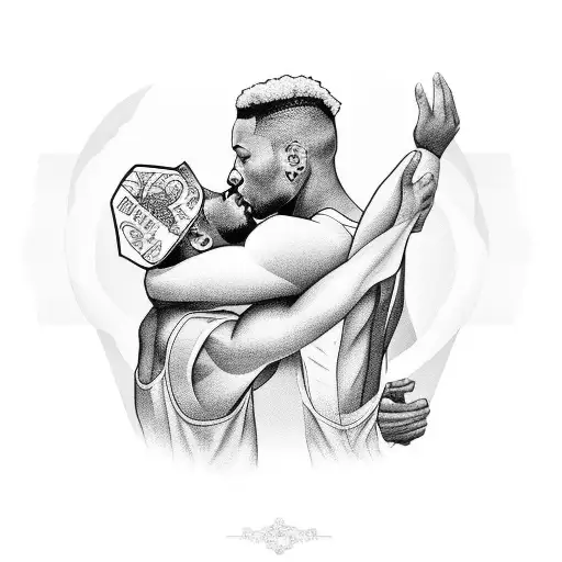 Matching Tattoo For Black Gay Couple Going On 4 Years In Their Relationship