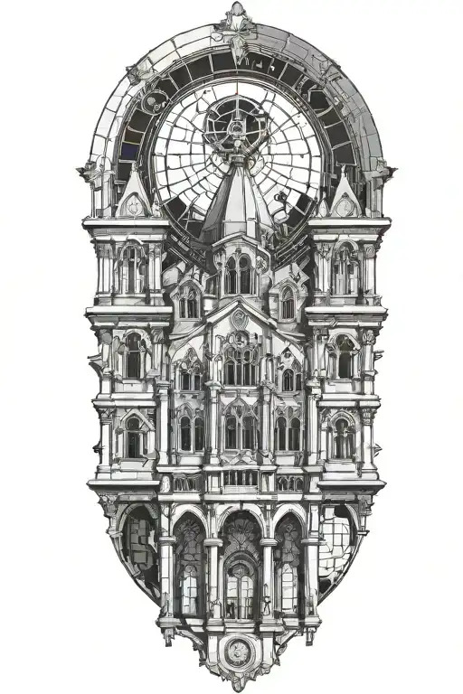 Gothic Architecture Astrophysics