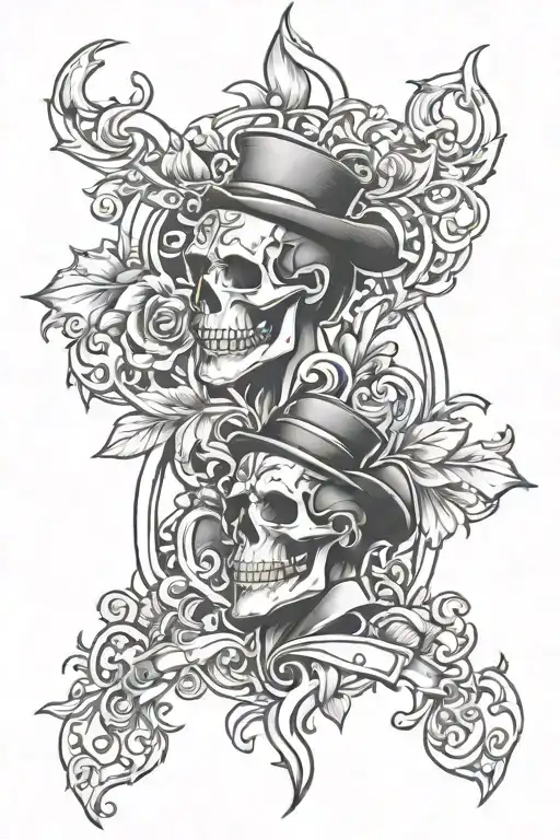 Jack Of All Trades Leaves And Shadows Representing The Client's Love