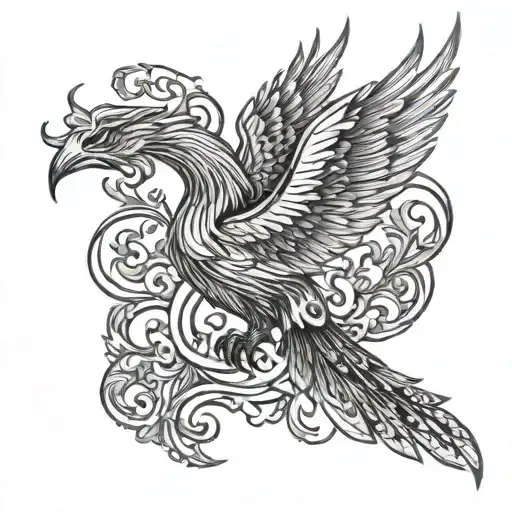 Phoenix Rising Simple