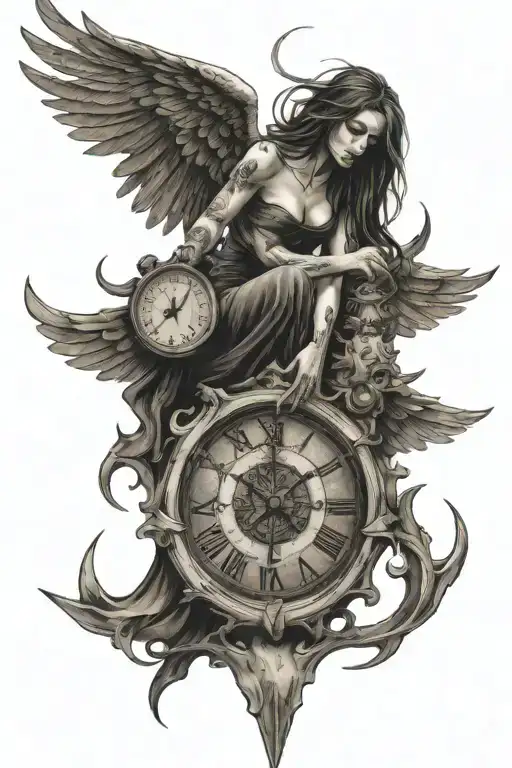 Death Angel And Time Clock