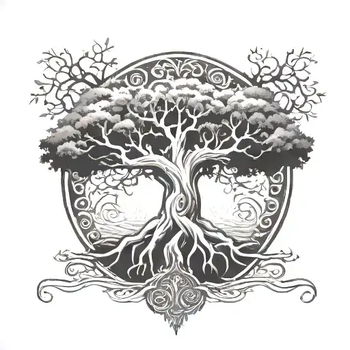Yggdrasil Tree Norse Mythology