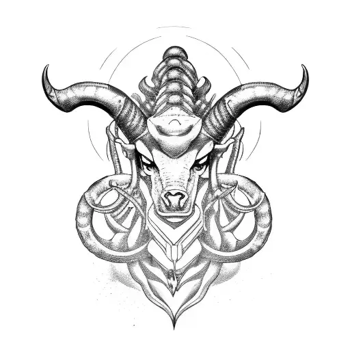 Human Capricorn Demon