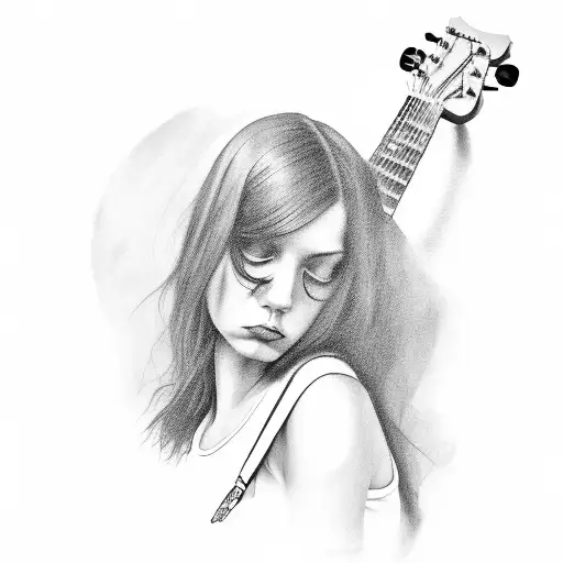 Girl Playing Guitar