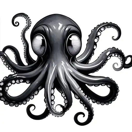 Octopus With Eyes