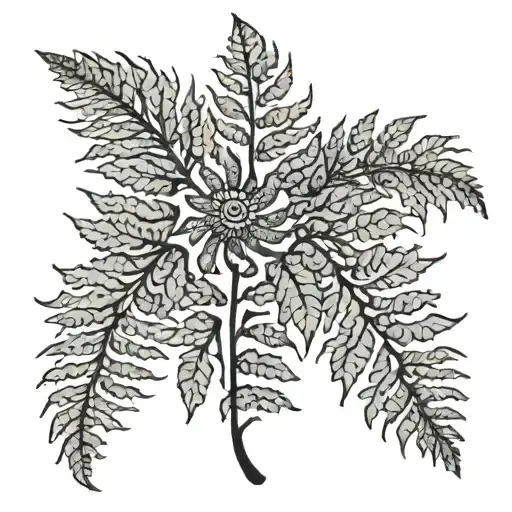 Uruguay Sun And New Zealand Fern