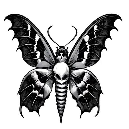 Death Moth Chest Piece