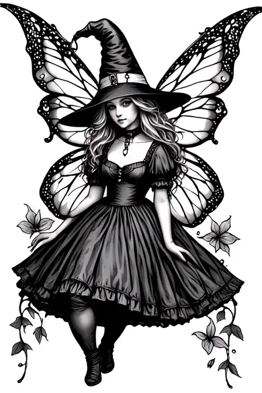 Alice In Wonderland Gothic Fairy Witch
