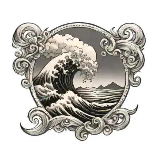 Waves And Travel Inspired