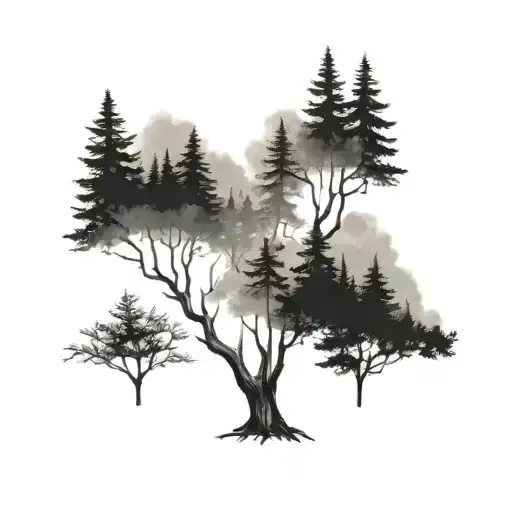 W&m Forest Nature Like Trees