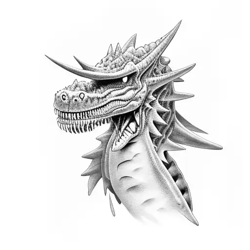 Dino Mon And Her Son