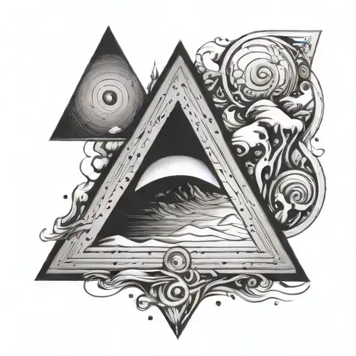 Triangle And Black Hole