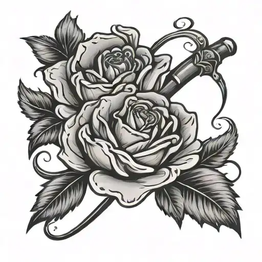 Prince Love Symbol With A Carnation