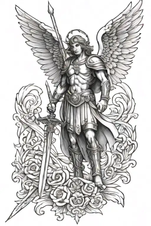 Saint Michael Archangel Michael Sword