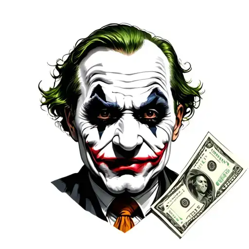 Gangster Joker With Money