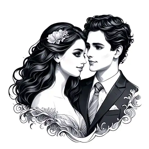 Husband Wife Magnet Visible Waves