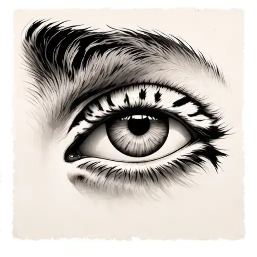 My Eye And A Tiger Eye