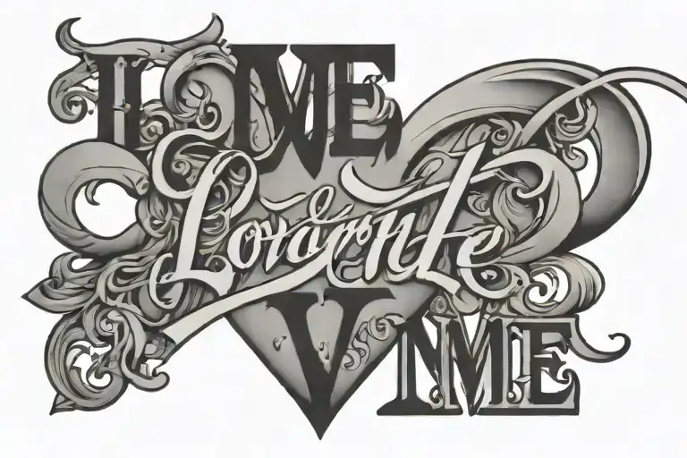 Love And Name Written