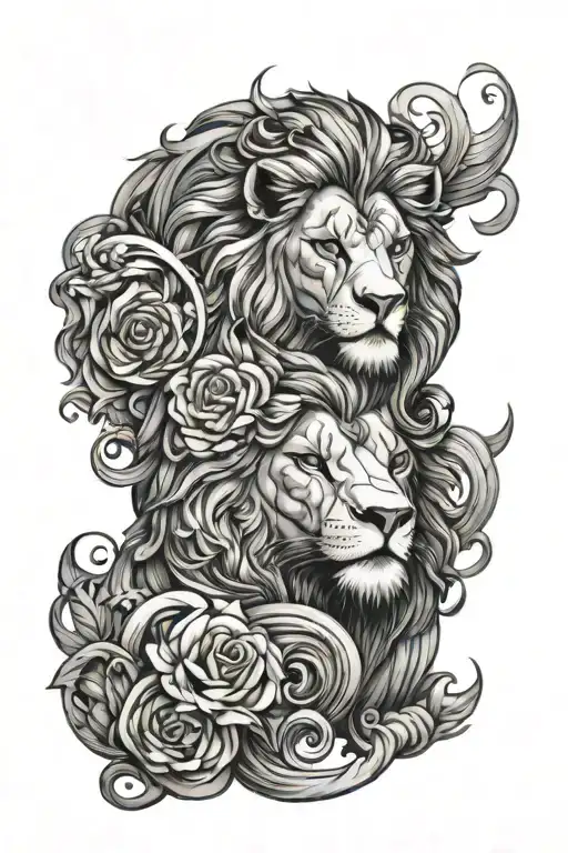 Leo Zodiac Sign Lining